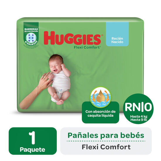 Pañal Huggies Flexi Comfort Megapack RN X 34 Unidades